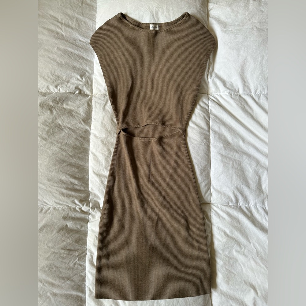 wilfred cut out dress